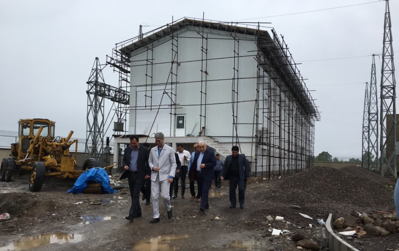 بازدید بازرس گیلان از شرکت برق منطقه ای