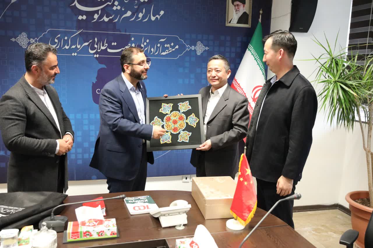 دیدار مدیر سرمایه گذاری سفارت چین با سیاهکارزاده