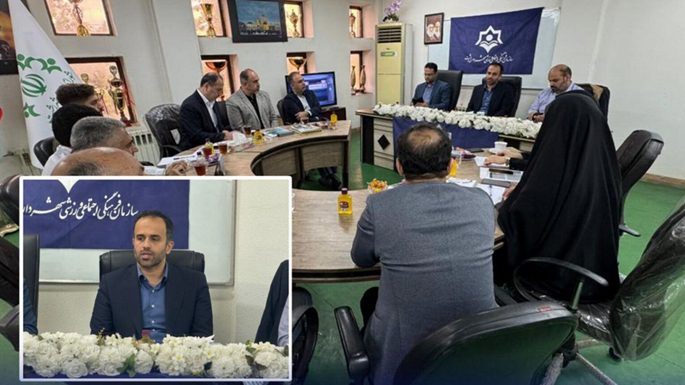 نشست برنامه‌ریزی المپیاد ورزشی محلات رشت با حضور شهردار و مدیران شهری