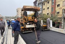 عملیات روکش آسفالت تقاطع غیرهمسطح آیت‌الله رودباری رشت با پیشرفت ۹۵ درصدی - طرح میثاق شهرداری