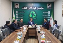 بازدید دادستان گیلان سید کمال‌الدین موسوی و شهردار رشت رحیم شوقی از کارخانه کود آلی گیلان برای بررسی تولید کود کمپوست