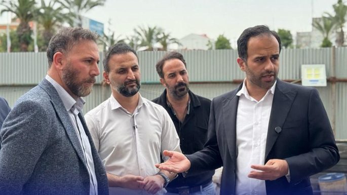 عملیات مرمت برج عمارت و بانکهای تاریخی رشت توسط شهرداری