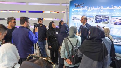 نشست خبری مدیرعامل منطقه آزاد انزلی در نمایشگاه ایران اکسپو ۲۰۲۵