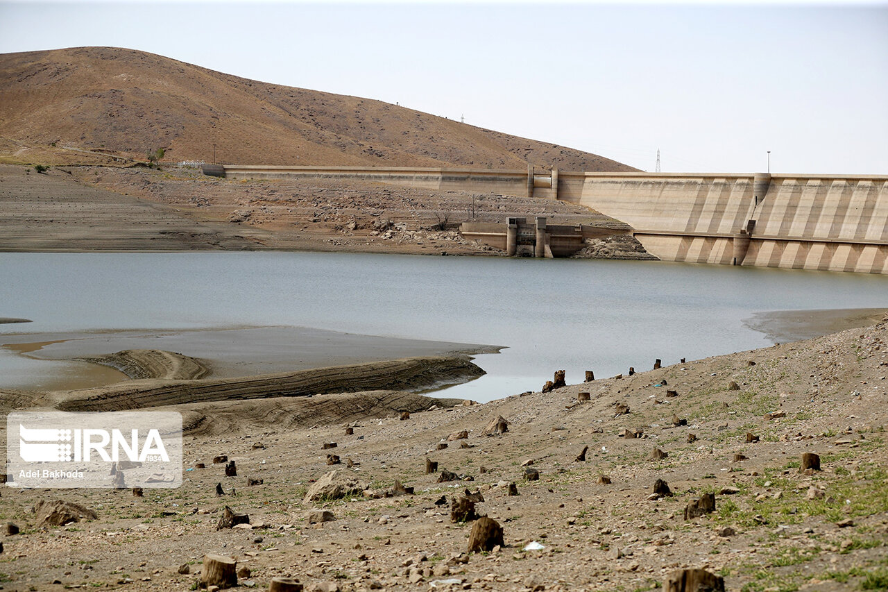 ورودی آب سدهای کشور برای نخستین بار منفی شد