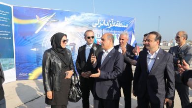 بازدید نمایندگان کشورهای حاشیه دریای خزر از بندر کاسپین و بررسی ظرفیت‌های لجستیکی منطقه آزاد انزلی