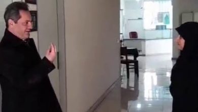 محمدصالح ضیایی، فرماندار شهرستان انزلی، در حال بازدید از مدیریت جهاد کشاورزی بندرانزلی