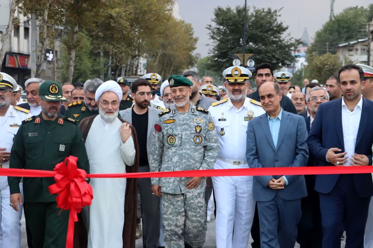 عکس آیین بهرهبرداری از تقاطع غیرهمسطح شهدای نیروی دریایی رشت با حضور امیر سیاری، رحیم شوقی شهردار و مسئولان استانی