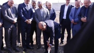 کلنگ زنی احداث پست برق ثابت سنگر گیلان توسط هادی حق شناس استاندار و عادل سلیمانی مدیرعامل برق منطقه ای
