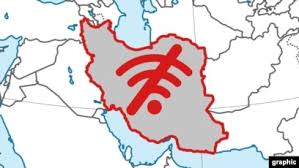 قفل و نقشه اینترنت ایران