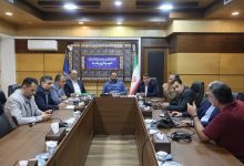 جلسه بررسی رینگ جدید شهر رشت با حضور شهردار و مدیران شهری