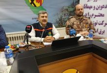 مسعود صادقی خمامی مدیرعامل توزیع برق گیلان در نشست خبری پاسخگوی پرسش‌ها