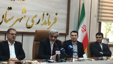 اسماعیل میرغضنفری فرماندار شهرستان رشت در نشست خبری