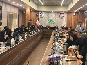 نرگس دستیار مدیرکل آموزش و پرورش گیلان در نشست خبری