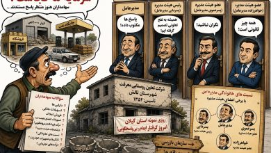 کاریکاتور شرکت تعاون روستایی معرفت تالش و مطالبه شفافیت مالی سهامداران