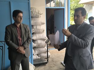 بازدید سمیرا حسنی سرپرست فرمانداری خمام از مجموعه کشاورزی سید علی موسوی