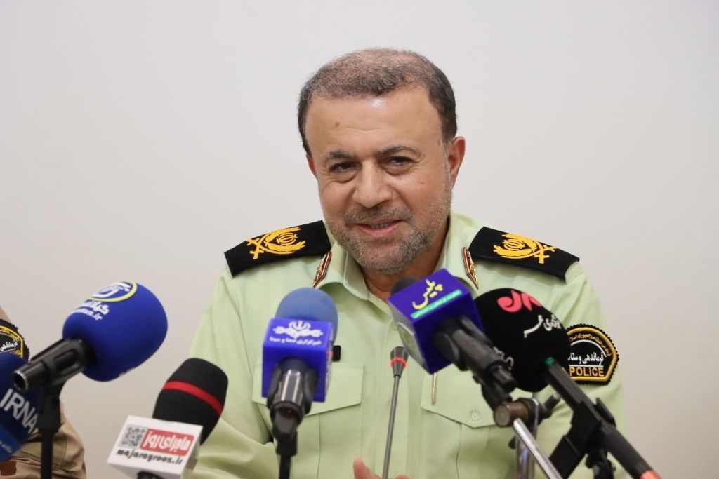 سردار حسین حسنپور فرمانده انتظامی گیلان