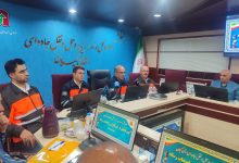 فریبرز مرادی مدیرکل راهداری گیلان در جمع خبرنگاران