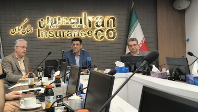 هاشم دقیقی مدیرکل بیمه ایران گیلان در نشست خبری