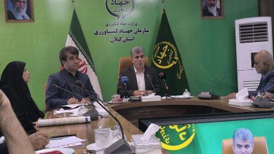 صالح محمدی رئیس سازمان جهاد کشاورزی استان گیلان
