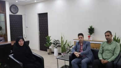 سمیرا حسنی سرپرست فرمانداری خمام در نشست مدیریت فصل برداشت محصولات کشاورزی