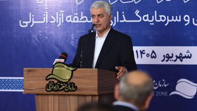 محمد علیجانی رئیس مجمع نمایندگان استان گیلان در آیین بهرهبرداری پروژههای هفته دولت