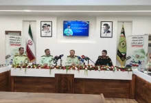 سردار حسن‌پور فرمانده انتظامی گیلان در نشست خبری با اصحاب رسانه