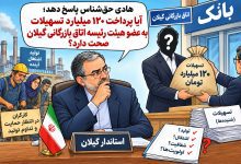 پرداخت تسهیلات ۱۲۰ میلیارد تومانی به عضو اتاق بازرگانی گیلان در شرایط بحران اشتغال و بیمه بیکاری ۸ هزار کارگر